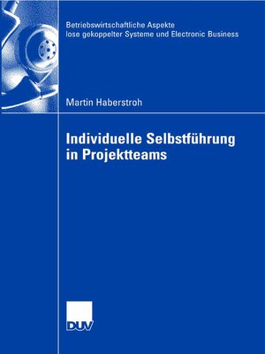 cover image of Individuelle Selbstführung in Projektteams